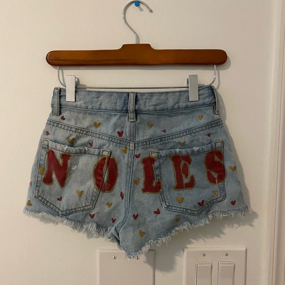 handmade FSU shorts